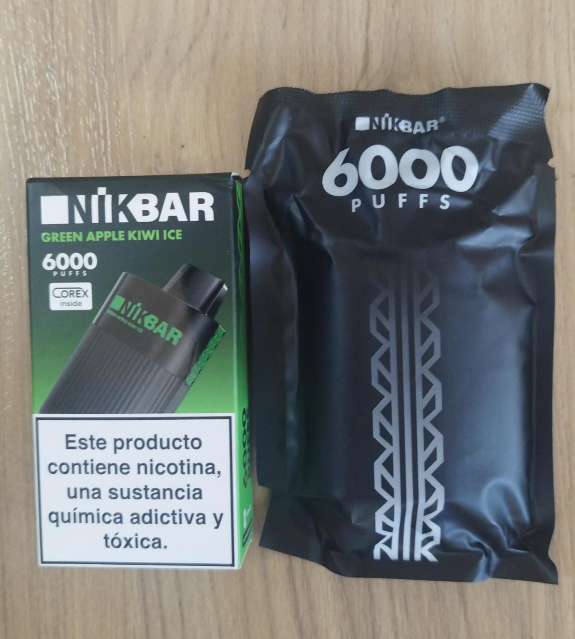 NIKBAR 6000 PUFFS